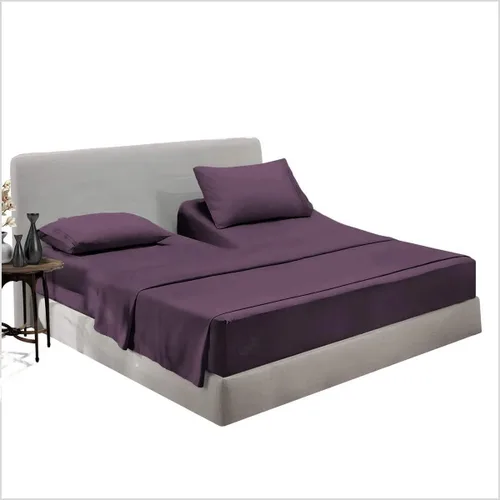 Vista 24 de Top Split Head Flex Queen - Juego de sábanas para dormir con número de camas – 4 piezas de color gris oscuro, sábanas divididas Queen – 100% algodón