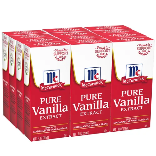 Vista 35 de Extracto de vainilla McCormick, puro, sin gluten, sin OGM, hecho con granos de vainilla de Madagascar, 1 fl oz