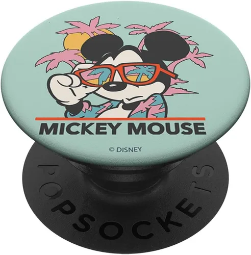 Vista 6 de Disney Mickey y sus amigos Mickey Beach Retrato PopSockets MagSafe PopGrip para iPhone
