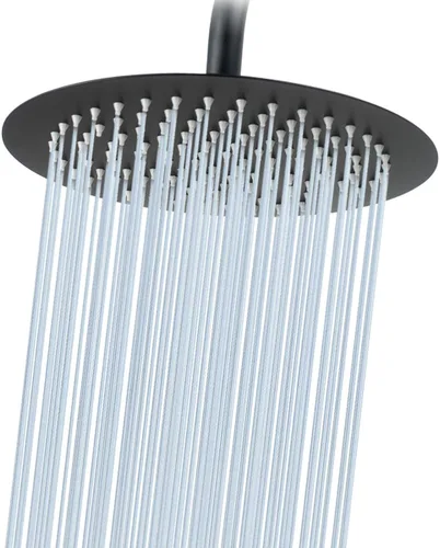 Vista 20 de NearMoon Cabezal de ducha de lluvia, diseño ultrafino - aumento de presión, experiencia impresionante, cabezal de lluvia de acero inoxidable de alto