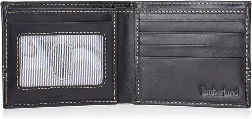 Vista 4 de Timberland Cloudy Quad Billfold Negro Talla única
