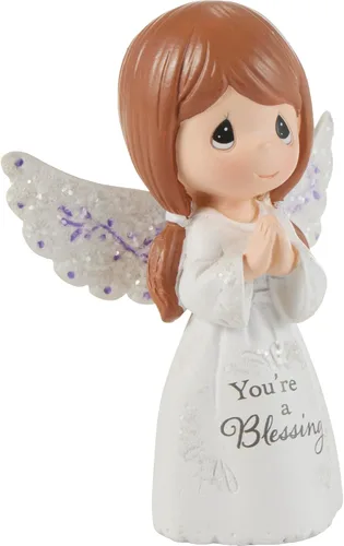 Vista 2 de Precious Moments 162405 Eres una bendición, mini estatuilla de resina