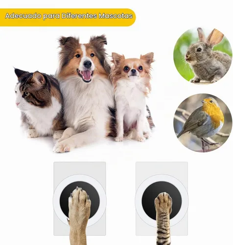 Vista 5 de Nabance Kit de huellas sin tinta para perros, gatos, huellas de mascotas