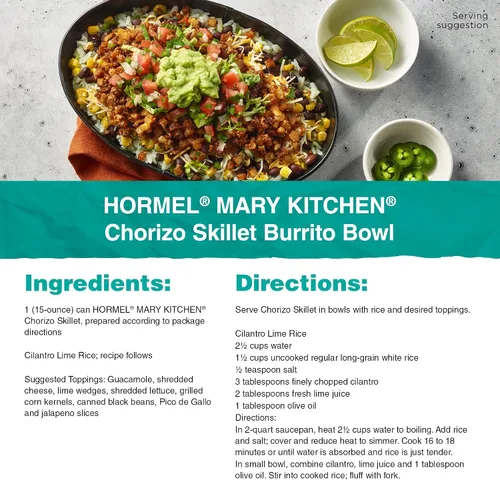Vista 5 de HORMEL Mary Kitchen - Sartén de chorizo de 14 onzas (paquete de 12)