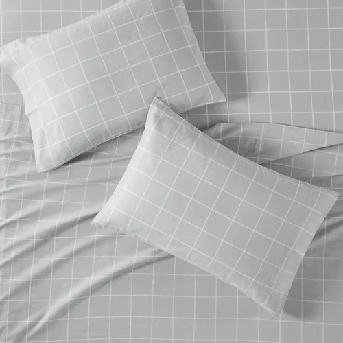 Vista 74 de Sleep Philosophy - True North - Juego de sábanas de franela, 100% de algodón, cómodo, bonito y muy suave, con bolsillo elástico que se adapta a