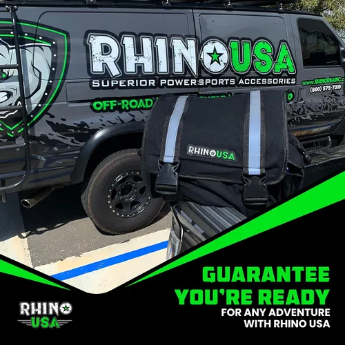 Vista 7 de Rhino USA Bolsa de almacenamiento para equipo de recuperación (negro) - Bolsa de kit de recuperación definitiva para organización en tu vehículo