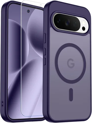 Vista 8 de SUPFINE Funda magnética para Google Pixel 10 Pro XL con protector de pantalla (imanes integrados) (protección contra caídas de grado militar)