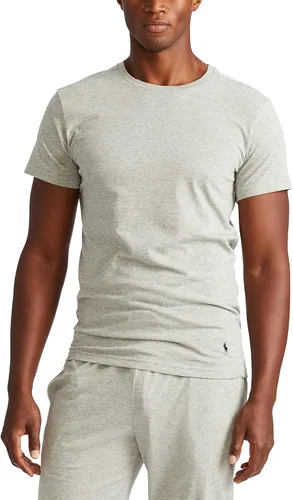 Vista 4 de RALPH LAUREN - Camisetas de algodón ajustadas para hombre, paquete de 3