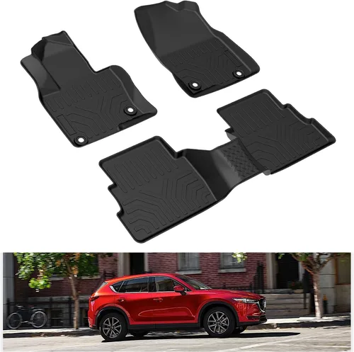 Vista 14 de KIWI MASTER Alfombrilla de maletero de carga para Toyota 4Runner 2010-2024, repuesto OEM PT218-89112 para todo tipo de clima, forro de maletero TPE