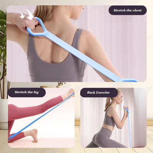 Vista 6 de Resistance Bands, Figure 8 Fitness Resistance Bands with Handles, arm Bands for Workout