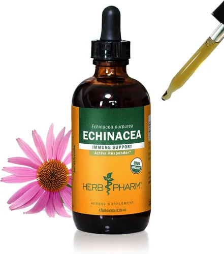Vista 15 de Herb Pharm equinácea orgánica sin alcohol para defensa inmune - 1 onza., GLECH01, 1 Ounce, 1, 1