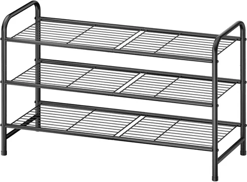 Vista 10 de Kitsure Zapatero - Organizador de Zapatos de Acero Inoxidable, Zapatero Resistente para Closet y Entrada de Puerta Principal, Estante de Zapatos