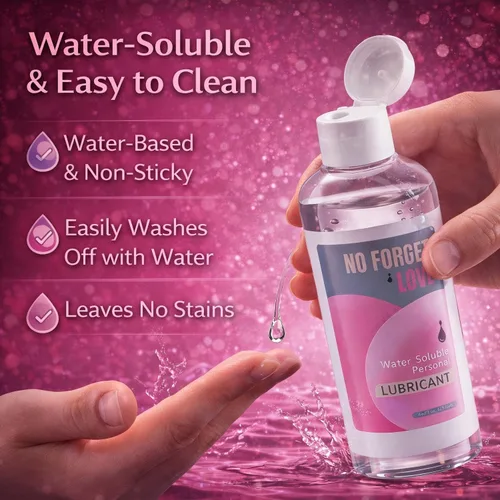 Vista 9 de Lubricante personal a base de agua prémium para hombres y mujeres, gel íntimo suave, duradero y no pegajoso, seguro para condones, compatible