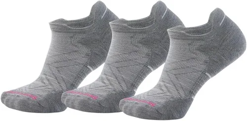 Vista 19 de Smartwool Run Targeted Cushion - Calcetines de tobillo bajo para hombre Negro - paquete de 3