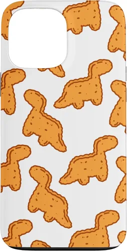 Vista 24 de Cute Dino T-Rex Chicken Nugget Funny Tyrannosaurus Case para iPhone 17