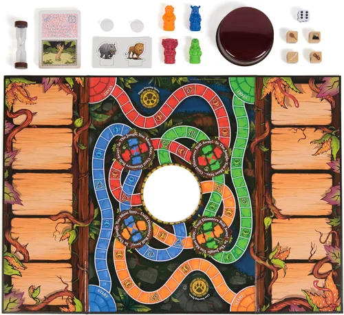 Vista 7 de Spin Master Games, Edición del 30º Aniversario de Jumanji, El Clásico Juego de Mesa de Aventura Familiar Basado en la Película de Acción y Comedia