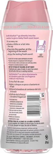 Vista 2 de Dreft Blissfuls - Perlas potenciadoras de aroma de lavandería para lavadora, Baby Fresh, 10 onzas, 4