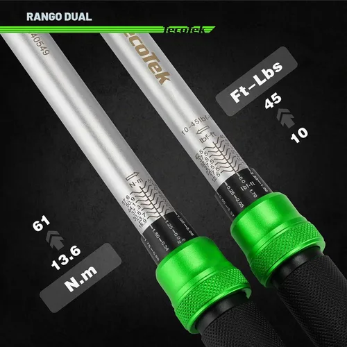 Vista 5 de TecoTek juego de 11 piezas de enchufes de bujía de 3/8" con llave de torque de clic, separador de bujías, junta universal, barra de extensión