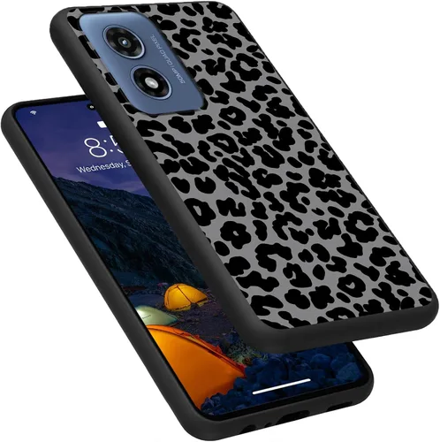 Vista 169 de Funda para Motorola Moto G Play 4G 2024, delgada y ligera, de silicona de TPU suave, color negro, ultrafina, para Motorola Moto G Play 4G 2024, Art