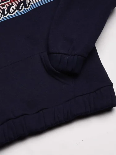 Vista 3 de Nautica Sudadera con capucha de forro polar para niña