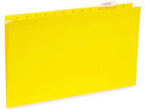 Vista 7 de Blue Summit - Carpetas colgantes de tamaño legal, carpetas de tamaño legal de 9.5 x 14.75 pulgadas, 25 archivos colgantes reforzados en varios