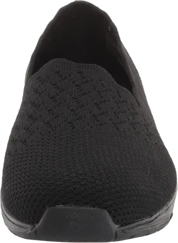 Vista 2 de Skechers Women's Seager-Stat-Scalloped Collar, Engineered Skech-Knit Slip-on-Classic Fit Loafer