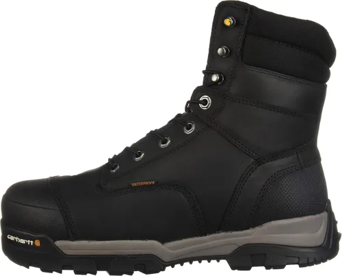 Vista 8 de Carhartt - Botas de trabajo para hombre de 8.0in, impermeables, puntera compuesta