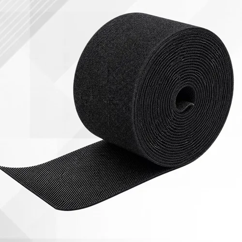 Vista 13 de WILLBOND Cintas de sujeción de 1/2 pulgada x 45 pies, bridas de cable reutilizables, cinta de nylon de doble cara, rollo de gancho y bucle, bridas