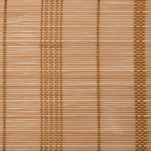 Vista 19 de LazBlinds - Cortinas romanas de bambú personalizadas sin cordón, tratamiento de ventana con filtro de luz, persianas enrollables de bambú retro