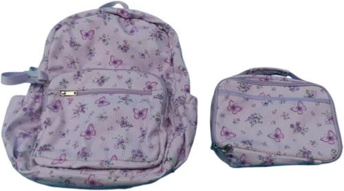 Vista 11 de CAMTOP – Juego de morral y lonchera para niñas de preescolar y primaria, Teñido amarillo., S, Viajar A-Tie Dye Amarillo