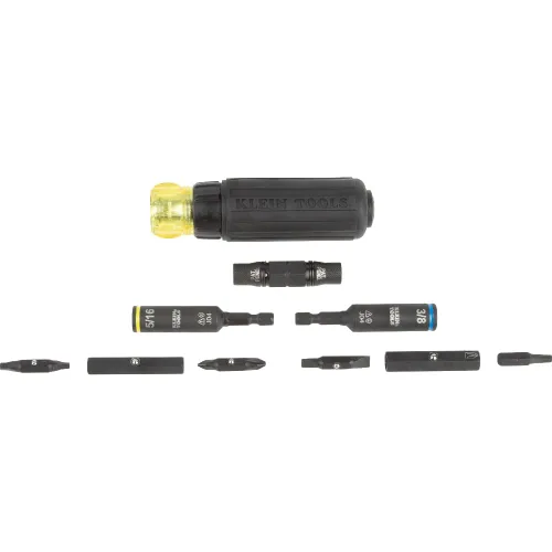 Vista 6 de Klein Tools Kit de prueba eléctrica con probador GFCI, detector de voltaje y destornillador de trinquete 11 en 1