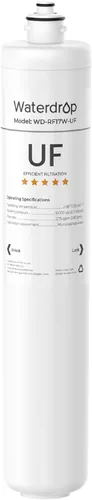 Vista 12 de Waterdrop Filtro de agua de repuesto RF17 para filtro de agua Waterdrop 17UA/17UB, reduce PFOA/PFOS, PFAS, plomo, cloro, mal sabor y olor