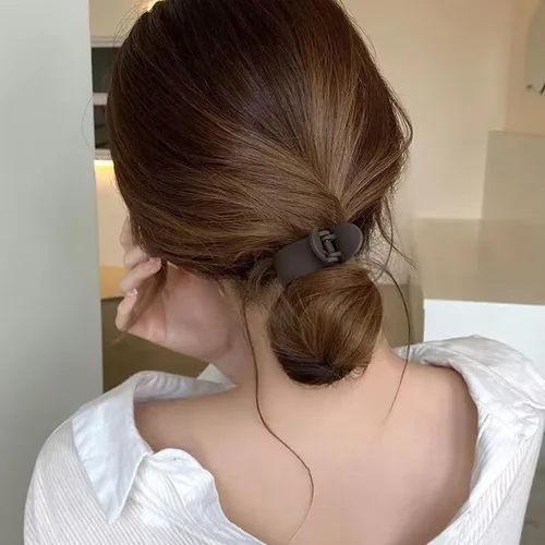 Vista 2 de 4 pinzas para el cabello para mujer, para colas de caballo altas y moños, accesorios de moda para el cabello para herramientas de trenzado