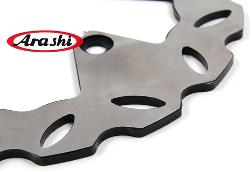 Vista 4 de Arashi Rotor de disco de freno trasero para KYMCO DOWNTOWN 300I ABS 2010-2014 / G300 DINK 2012-2017 / SUPER DINK 300 2009-2012 Accesorios