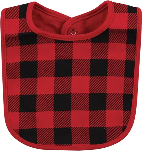Vista 246 de Hudson Baby Conjunto de babero y calcetines unisex de algodón para bebé