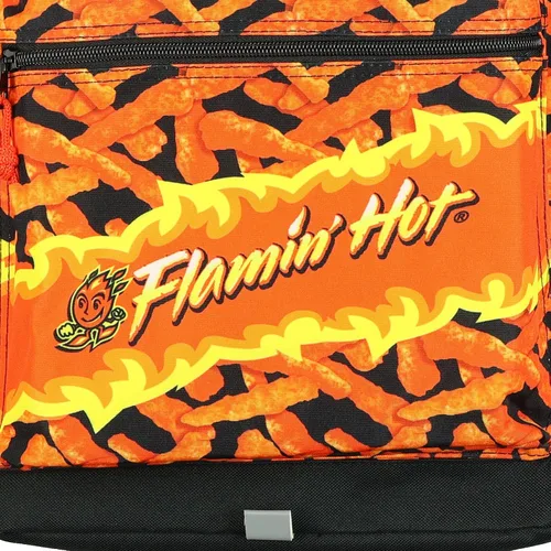 Vista 3 de Mad Engine Flamin' Hot Cheetos - Mochila multiusos con correas ajustables de 17 pulgadas