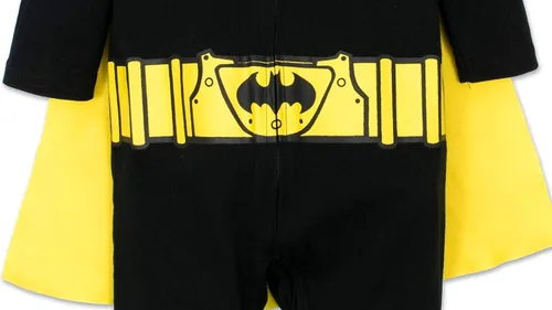 Vista 5 de Warner Bros. Batman & Superman - Mono para bebé con capa