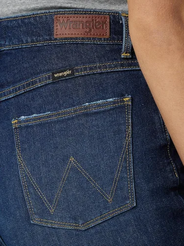 Vista 5 de Wrangler Pantalón de mujer de tiro alto y corte recto verdadero