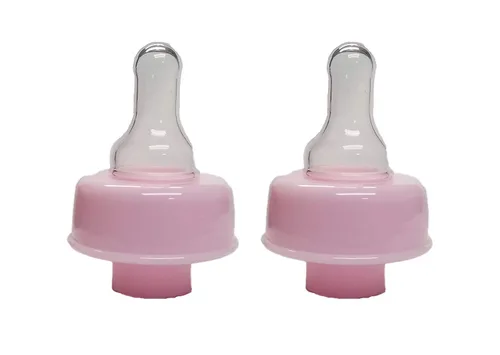 Vista 10 de Refresh-a-Baby - Adaptador de pezón reutilizable para biberón, convierte instantáneamente cualquier biberón en un sorbo con pezones de silicona