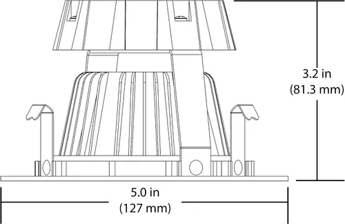 Vista 8 de NICOR Lighting DCG Series - Lámpara empotrable LED de 4 pulgadas, 4000 K (DCG421204KWH)