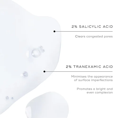Vista 3 de Medik8 Press and Clear - Tónico facial clarificante - Tónico facial exfoliante BHA para mujeres y hombres - Tónico facial de ácido salicílico