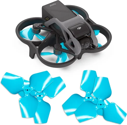 Vista 12 de Master Airscrew Hélices de actualización de 3 cuchillas para DJI Avata - Negro, 4 piezas