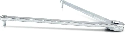 Vista 6 de Llave de amoladora angular de alta resistencia, universal de acero al carbono reforzado de alta resistencia, llave de pasador ajustable de 0.157 in