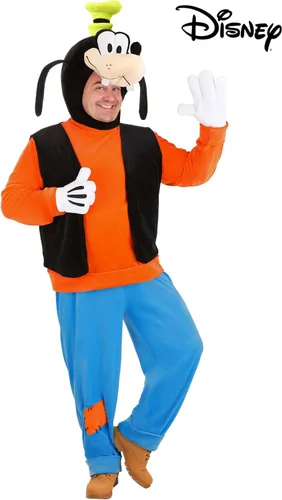 Vista 7 de Disfraz de Goofy de lujo para adultos de talla grande