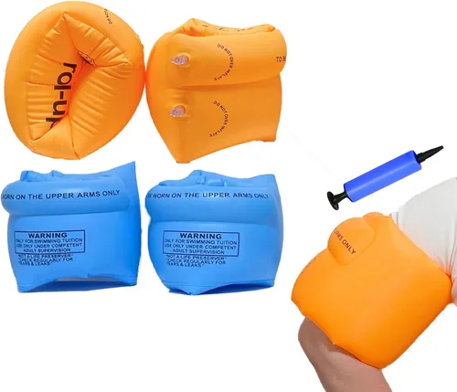 Vista 10 de Arm Floaties for Adults,Toddler Floatie for Pool,Inflatable Floatie Swim Arm Bands Floaties for Kids and Children