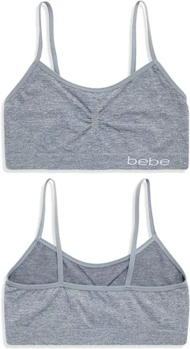 Vista 4 de bebe Conjunto de ropa interior para niña, brasier de entrenamiento sin costuras y bragas a juego (8 piezas)
