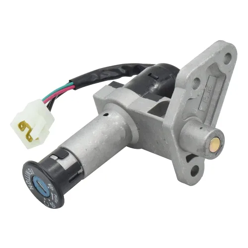 Vista 2 de Juego de cerradura de interruptor de encendido de 4 cables para ciclomotor chino GY6 125cc 150cc, interruptor de llave principal de enchufe de 4