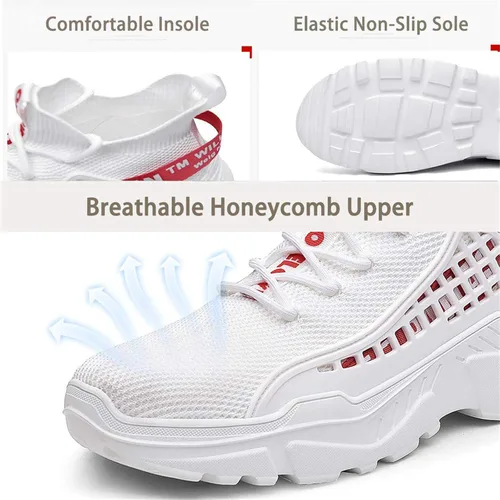 Vista 3 de XIDISO - Zapatos deportivos modernos para hombre, informales, para correr o caminar