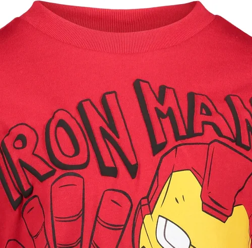 Vista 5 de Marvel Avengers - Paquete de 3 camisetas gráficas de manga larga color verde