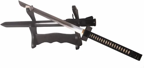 Vista 4 de Sho Kosugi Ninjato - Espada samurái japonesa de espiga completa Ninja Razor Sharp Real Cut